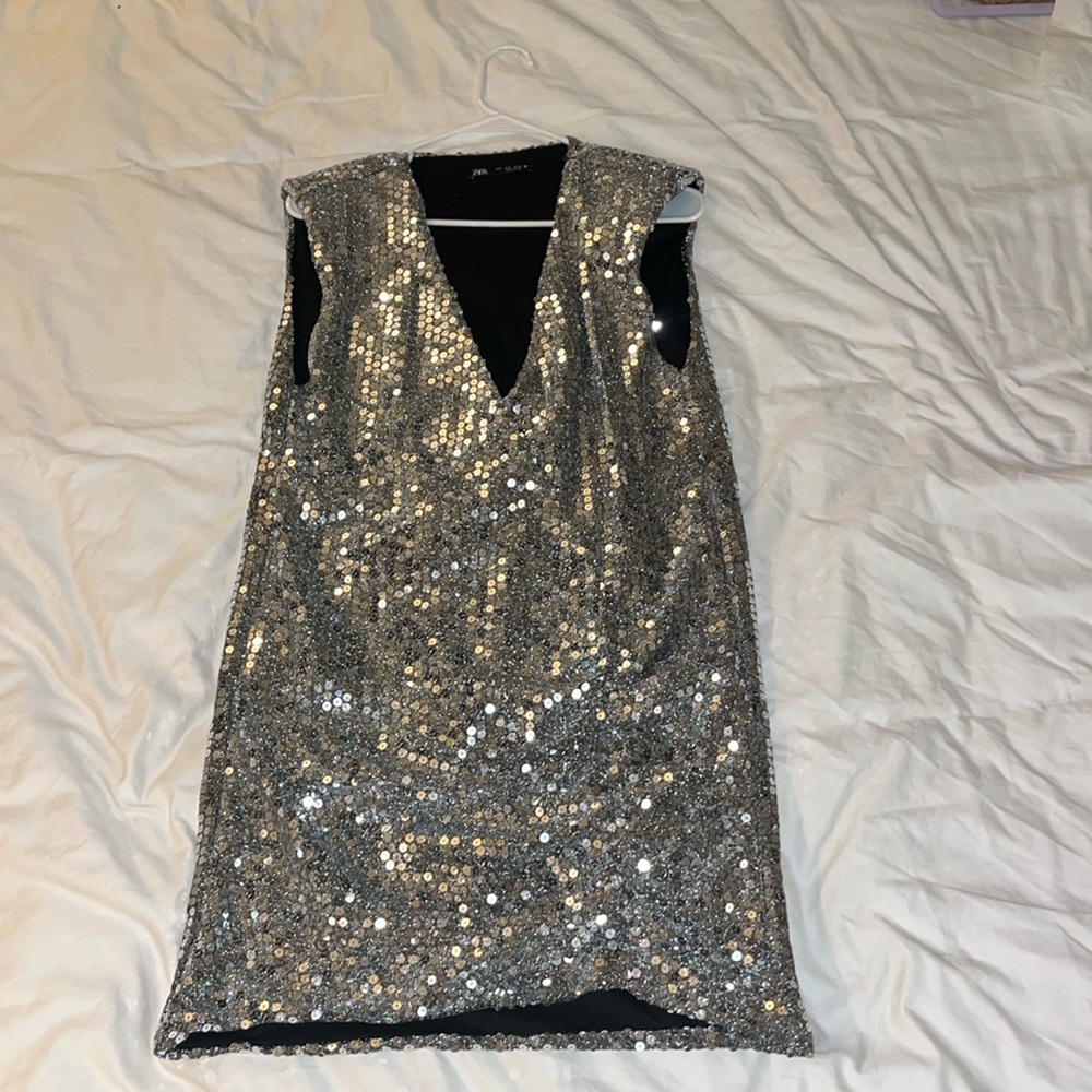 Sparkly mini dress
